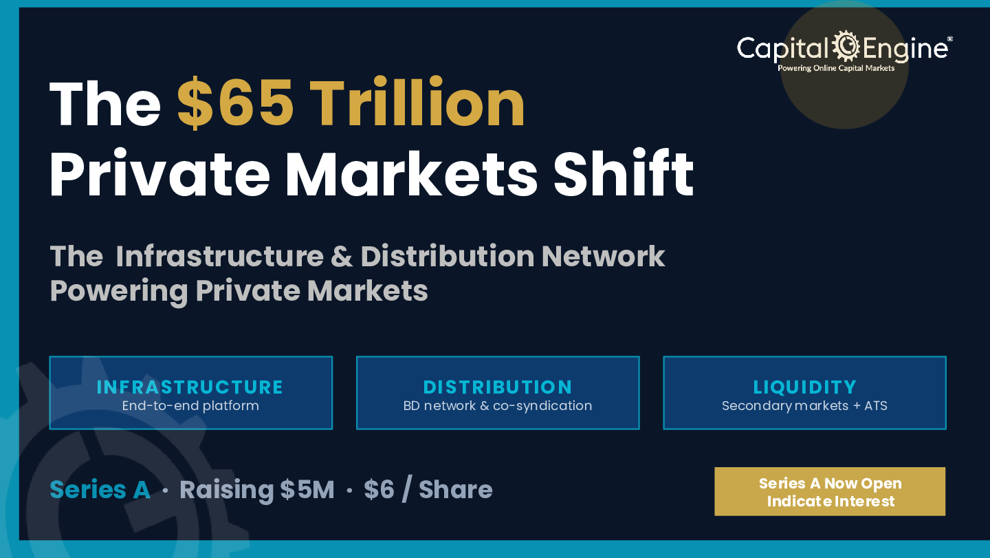 Capital Engine® Powering Online Capital Markets